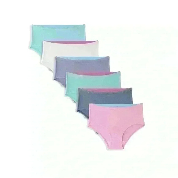 BNWT Girls Kids Sz 14 True Comfort briefs underwear 6 pairs per pack modal comfy - Picture 2 of 5